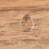 Navajo Pink Marquise Ring - Size 9.5